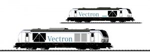 Märklin Scala H0 / Trix Scala H0 - Locomotiva Diesel-elettrica Gruppo 247 (Vectron DE) della Siemens Mobility, Monaco.