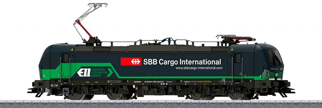 Märklin Scala H0 - Locomotiva elettrica Gruppo 193 della ELL Austria S.r.l., noleggiata alla SBB Cargo International. 