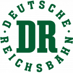 Il logo delle Deutsche Reichsbahn sotto la DDR.