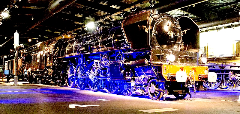 La 241 A conservata alla Cité du Train di Mulhouse, il più grande museo ferroviario d'Europa.