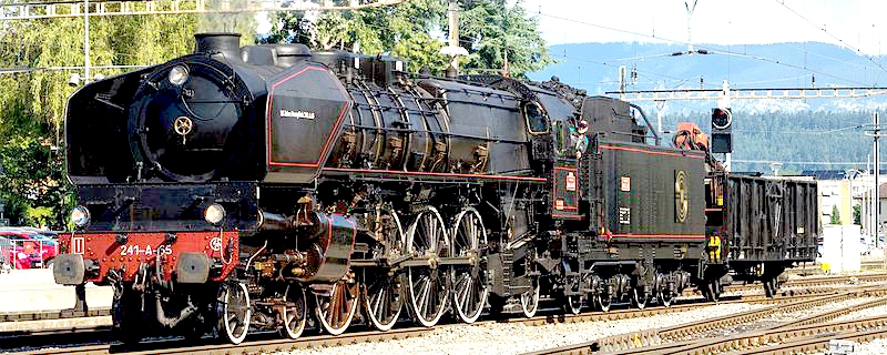 La 241 A 65 conservata in Svizzera.
