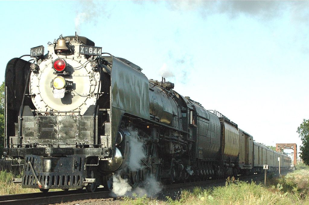  Locomotiva a vapore americana UP  844 "The Living Legend" 