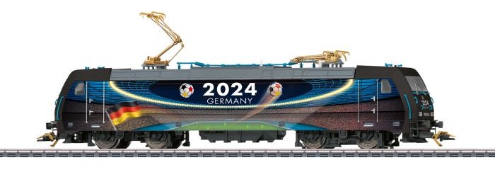 Marklin 36649 Locomotiva celebrativa degli europei di calcio 2024