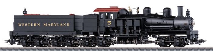 Marklin 38700 - Locomotiva a vapore con trasmissione a ingranaggi US Shay Design